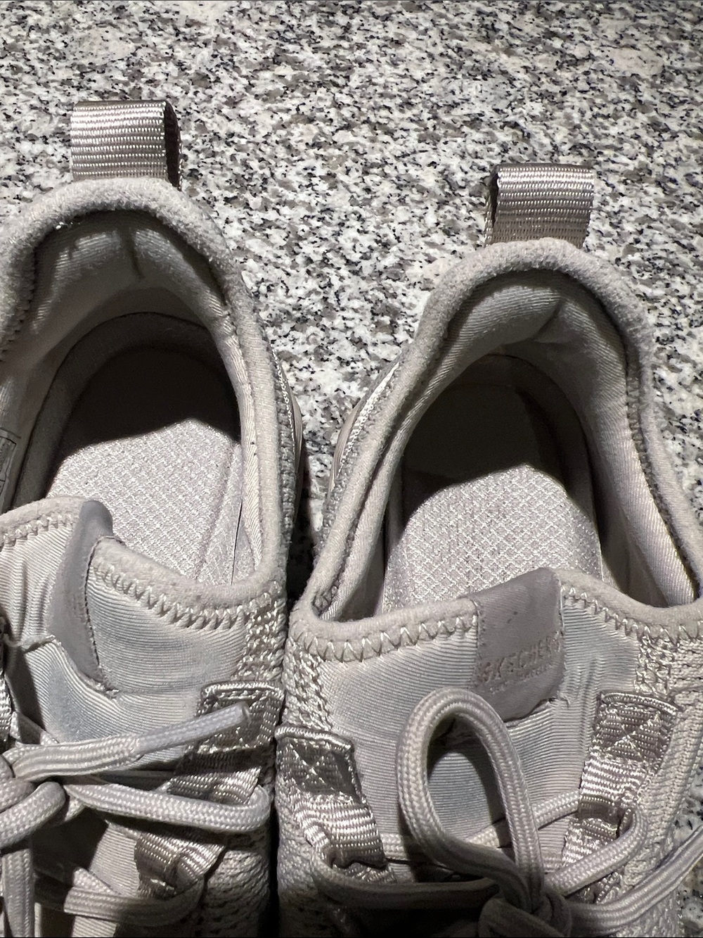 Skechers Uno Stand On Air Knit Sneakers 9.5 Neutral Athleisure Comfort Walking - Picture 5 of 8